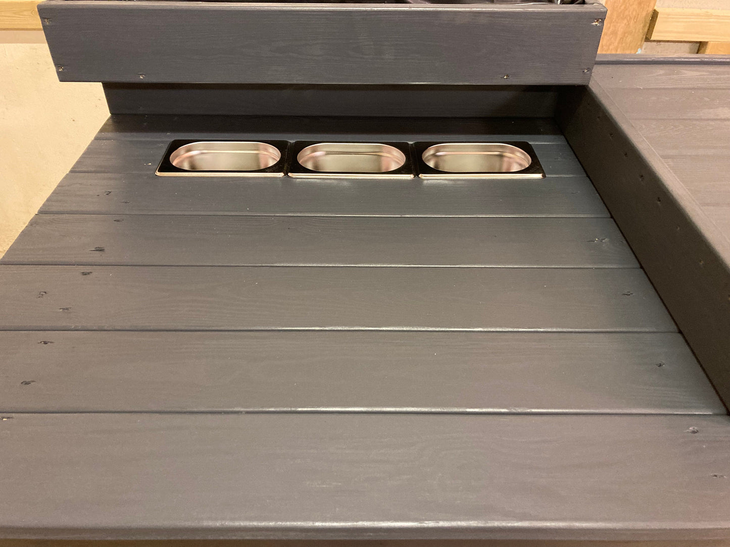 Outdoor pizza kitchen suitable for most ovens/ pizza table/ pizza oven table/ pizza oven kitchen/ outdoor serving table/ pizza oven stand.