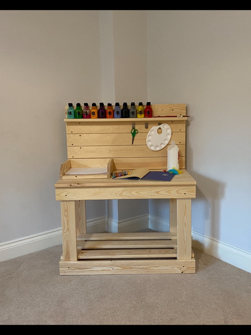 Kids indoor activity table