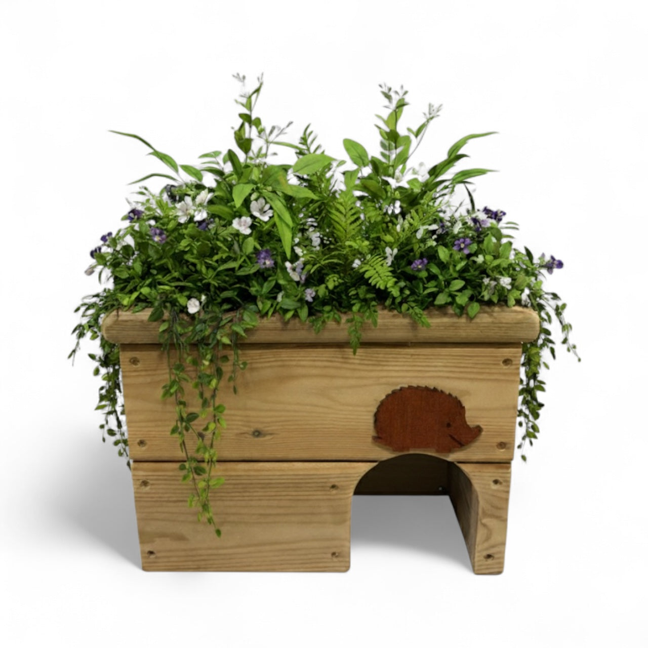 Hedgehog House With Planter Top