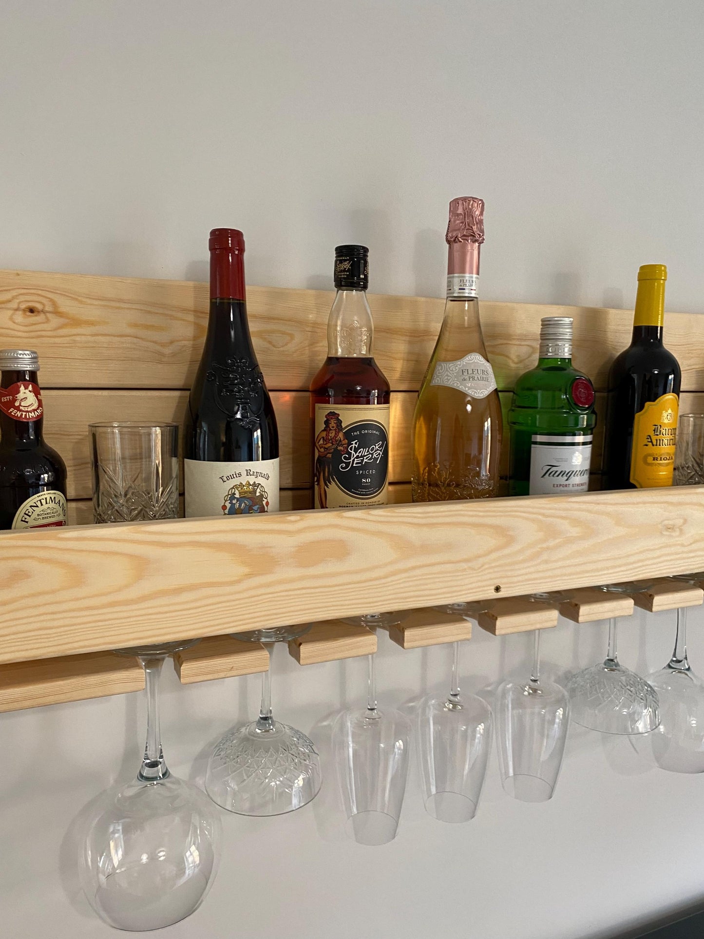 Indoor/Summer house wall bar
