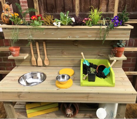 Outdoor kids Mud Kitchen, Play Kitchen,