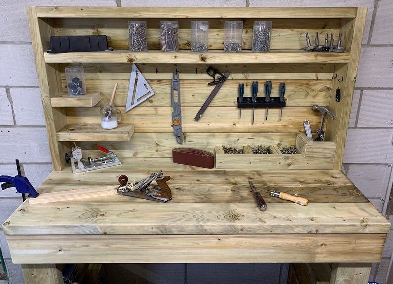 Workbench, Garden Bench - Indoor & Outdoor use
