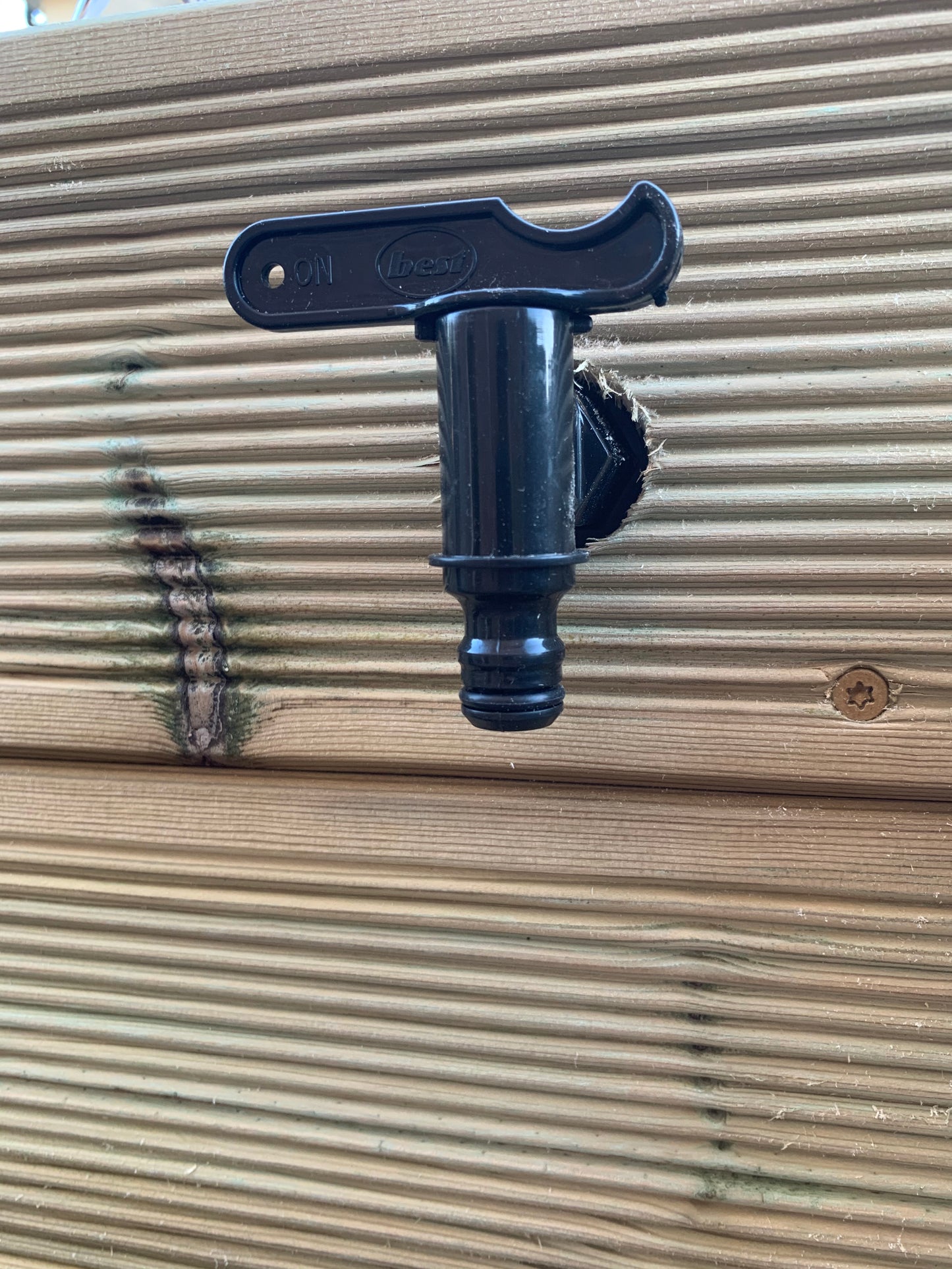 Pizza Table/ Drinks table/ BBQ table with planter top and single cupboard