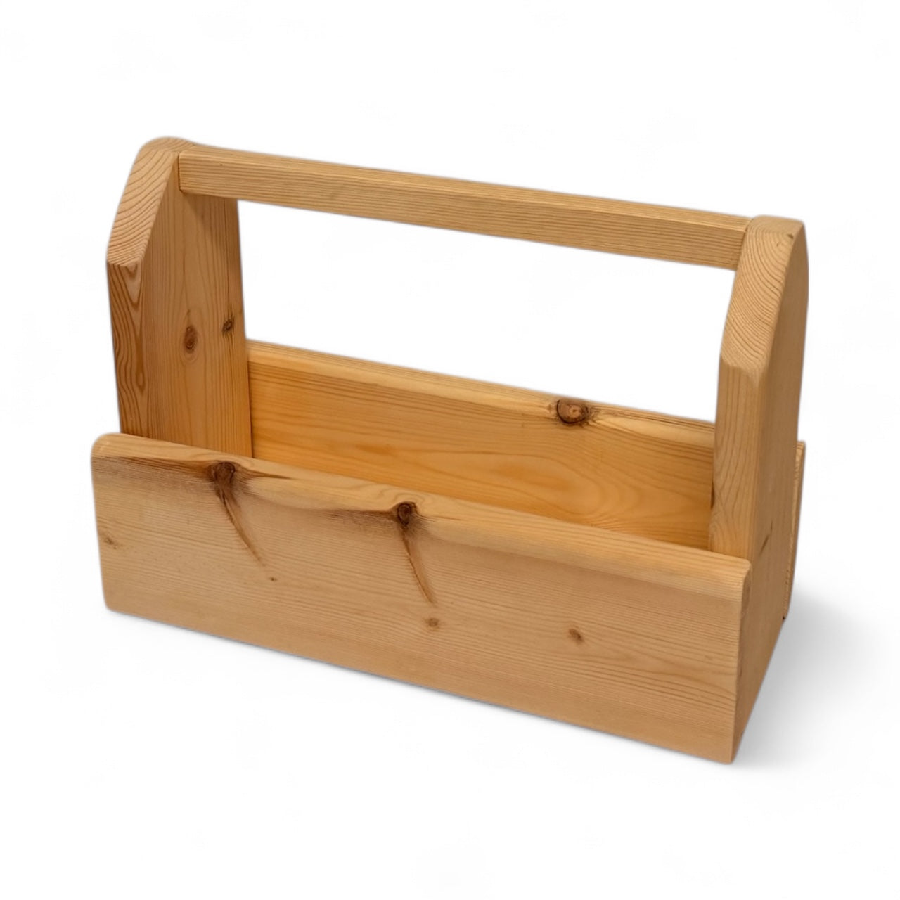 Redwood indoor timber festive hot chocolate caddy/ snack caddy - ideal Christmas gift or Xmas eve box.