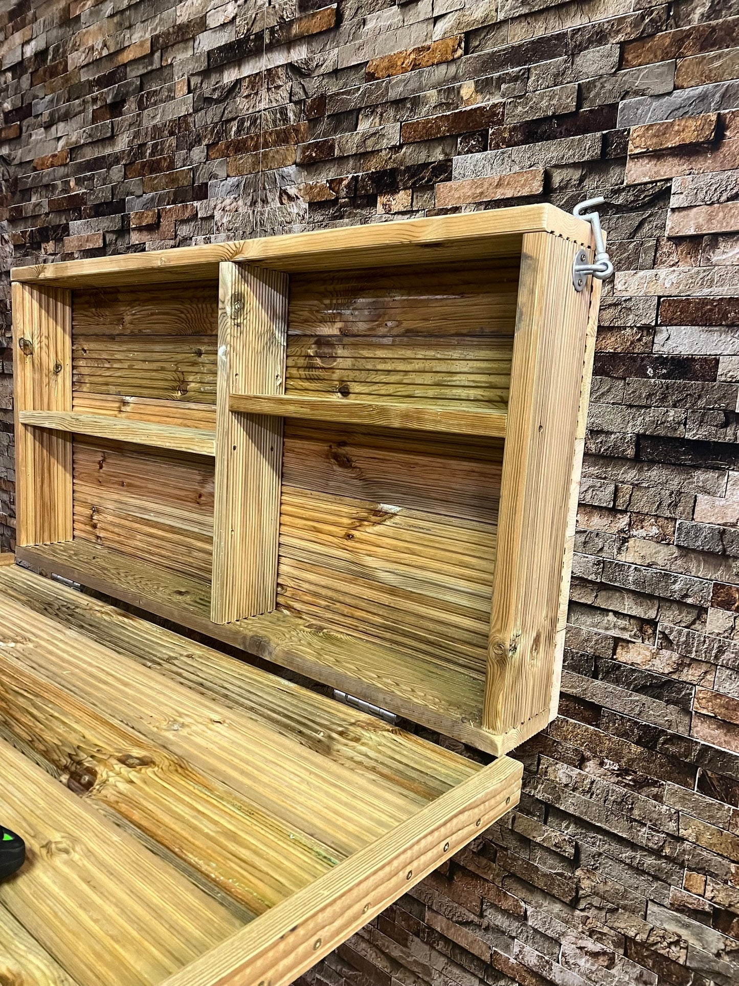 Compact Wall Mounted Foldable Pizza Oven Table