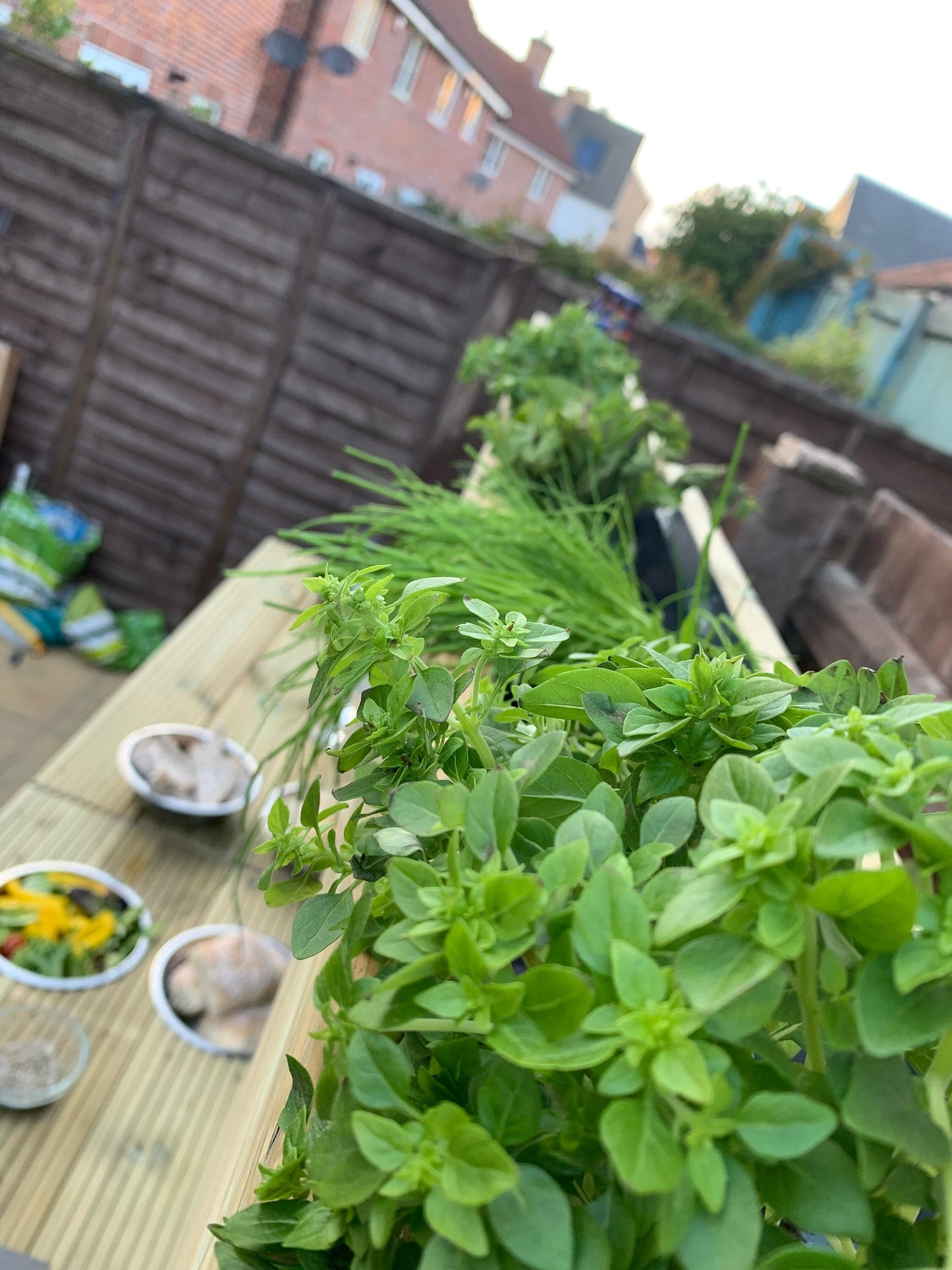 Outdoor BBQ Table, garden bar, potting Table